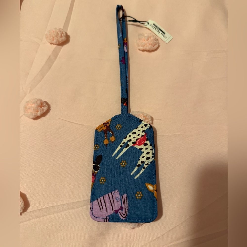 Vera Bradley Bark Park luggage tag